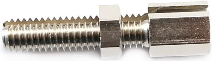 Fix-nippel justeringsbolt justeringsskrue slidsed fix #4390 pk.a 20 stk.