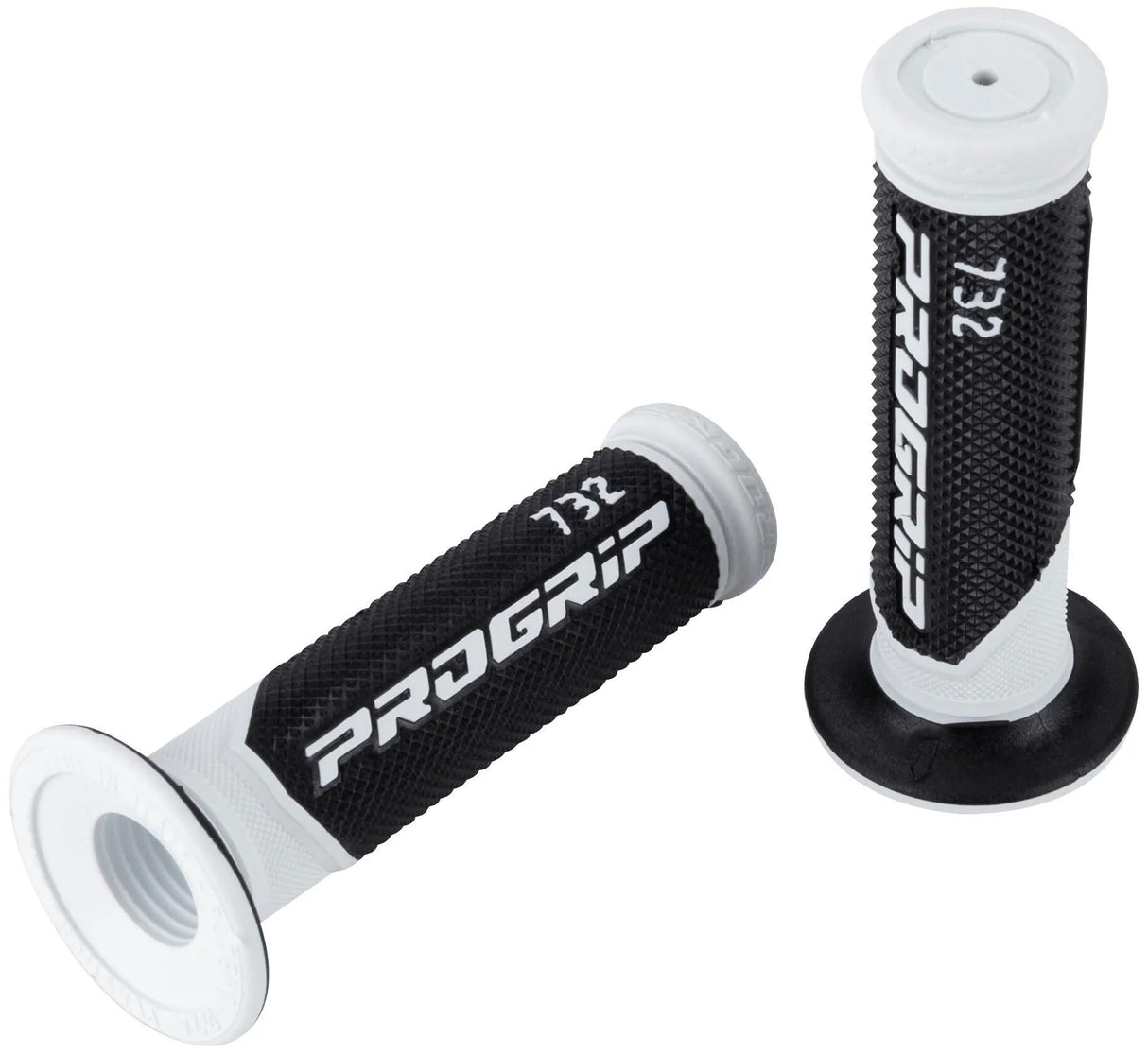Progrip gummihåndtag 732 gummigreb 732 ws sw 125mm lukket