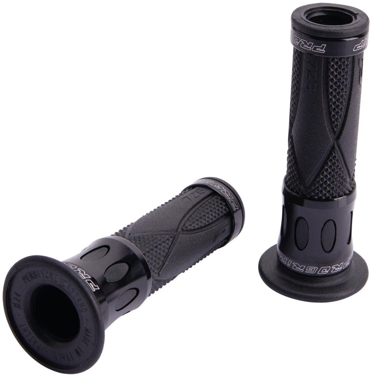 Progrip gummihåndtag 728 gummigreb 728 bw sw 122mm åben