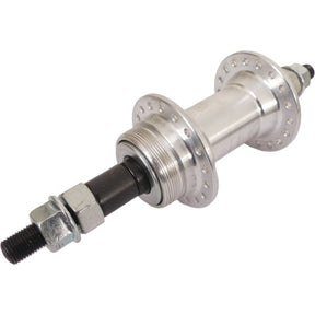Frihjuls bagnav med solid aksel - 36 huller - aluminium