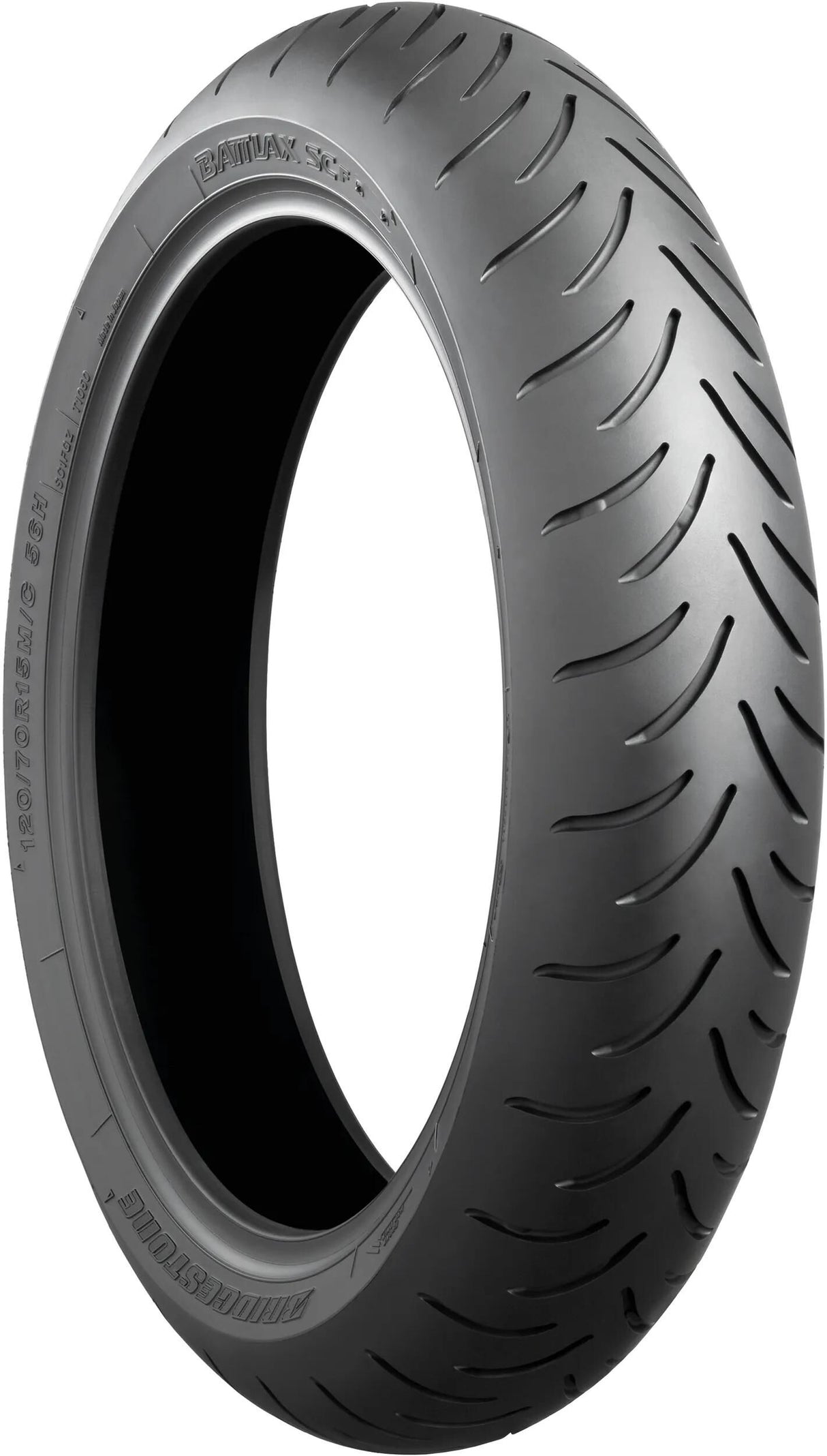 Bridgestone yderdæk battlax scooter sc dæk br.st. battlax sc 110 100-12 67j tl fr.