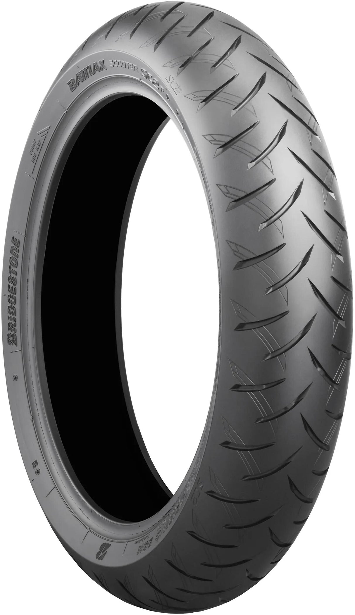 Bridgestone yderdæk battlax scooter sc2 dæk br.st. battlax sc2 120 70r14 55h tl fr.