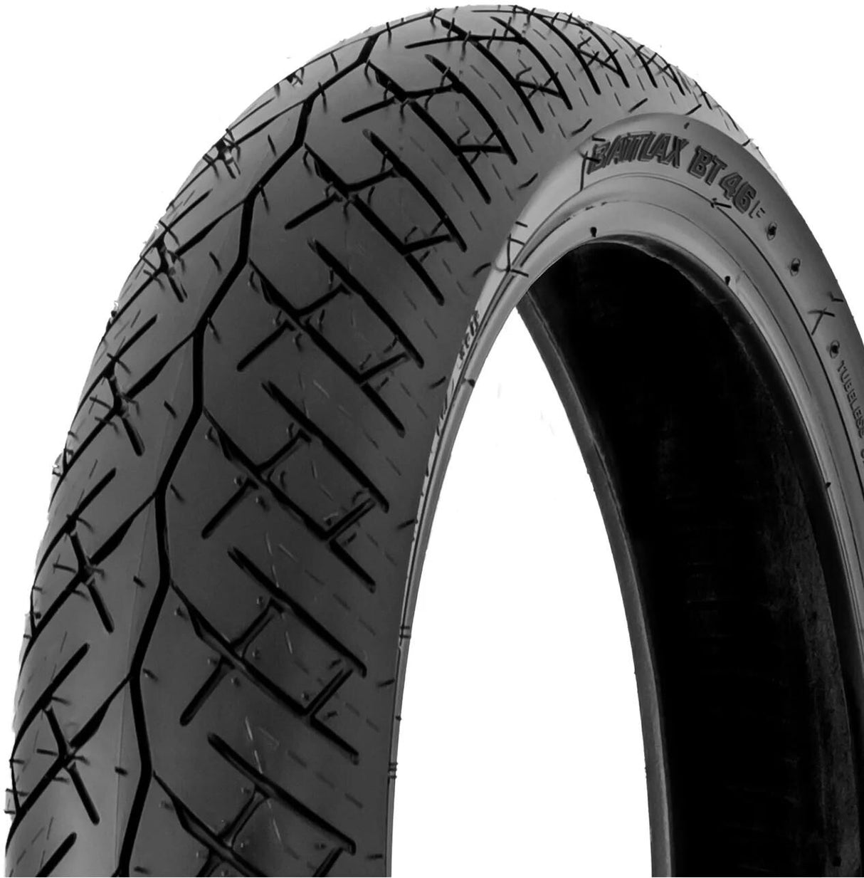 Bridgestone yderdæk battlax bt46 dæk br.st. battlax bt46 110 80-17 57v fr.
