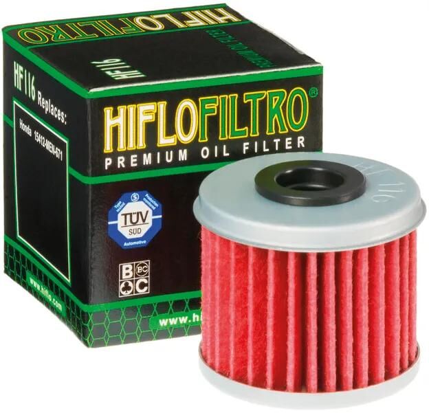 Hiflofiltro oliefilter oliefilter hf-116