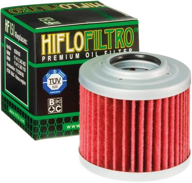 Hiflofiltro oliefilter oliefilter hf-151
