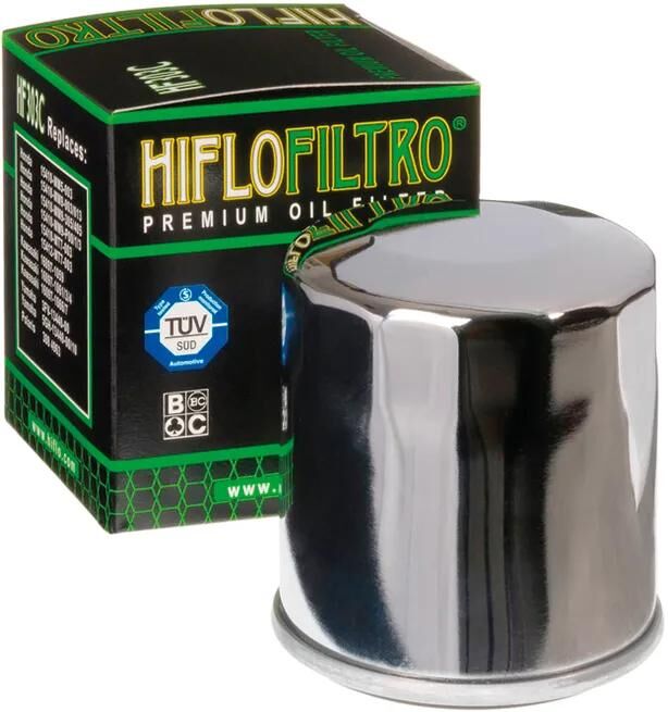 Hiflofiltro oliefilter oliefilter hf-303c krom