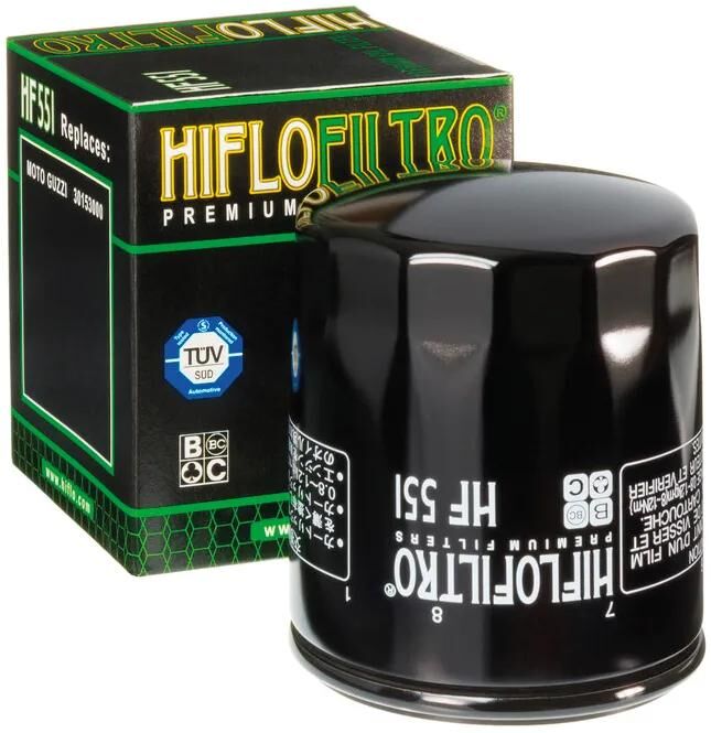 Hiflofiltro oliefilter oliefilter hf 551