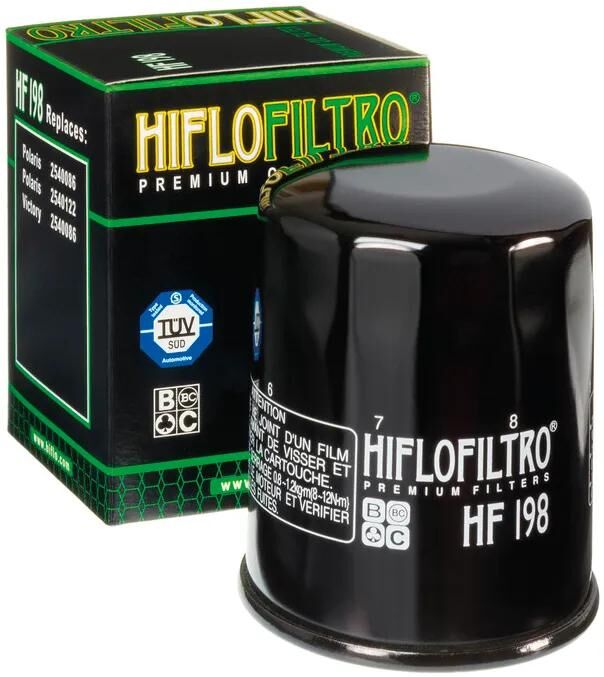 Hiflofiltro oliefilter oliefilter hf-198