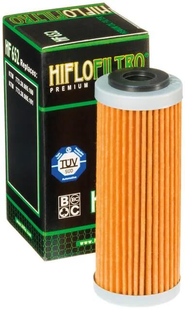 Hiflofiltro oliefilter oliefilter hf-652