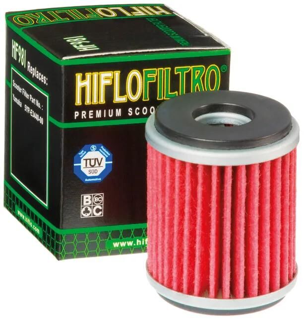 Hiflofiltro oliefilter oliefilter hf 981
