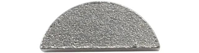 Buzzetti halvrund kile træruffsnøgler 3 x 3,7 mm #0246 005 000