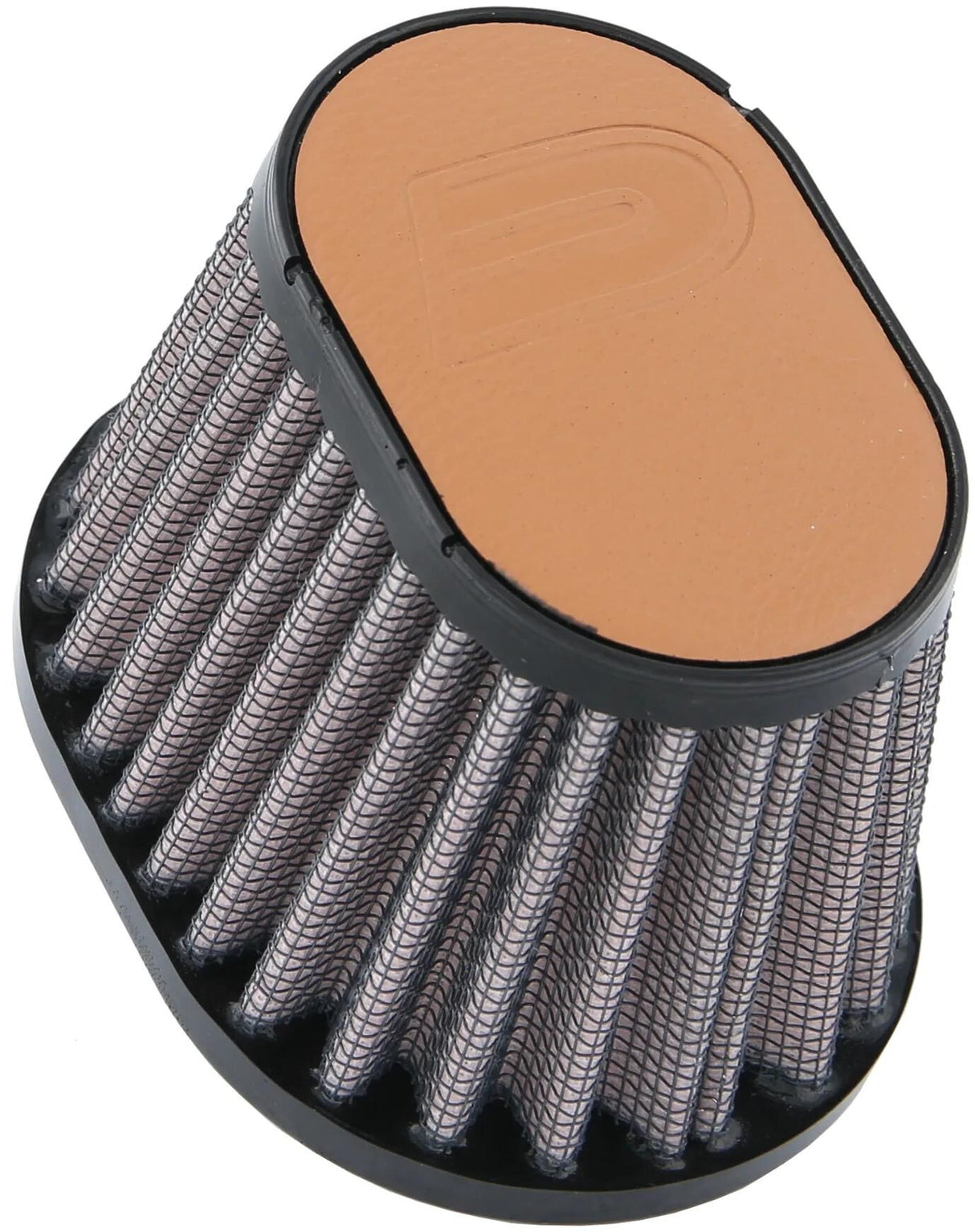 DNA sport luftfilter læder top sport luftfilter 100 x 75mm brun