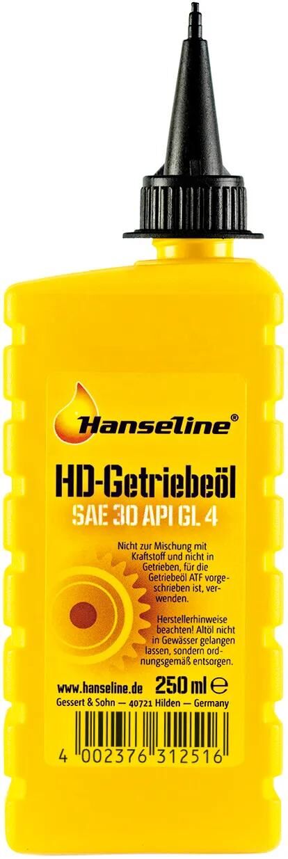 Hanseline gearolie sae 30 hd-gear olie sae 30 250 ml