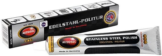 Autosol rustfrit stål polermiddel rustfrit stål polermiddel 75 ml