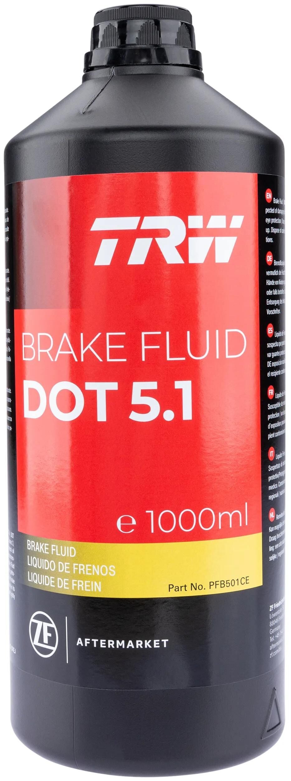 TRW bremsevæske dot 5.1 bremsevæske. dot5.1 1 liter