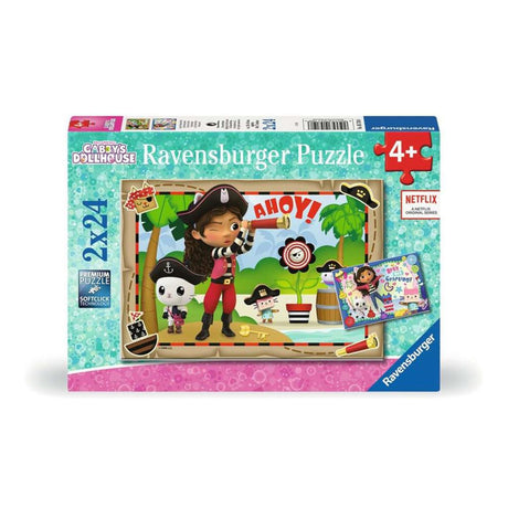 Ravensburger puslespil Gabbys dukkehus 2x24 brikker