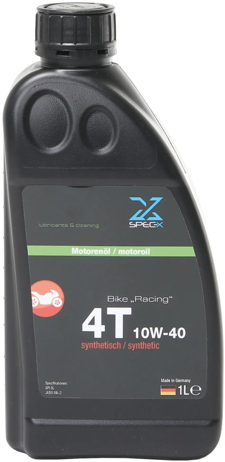 Spec-x motoroliecykel 4t racermotorolie 4t 10w-40 raci 1l cykel