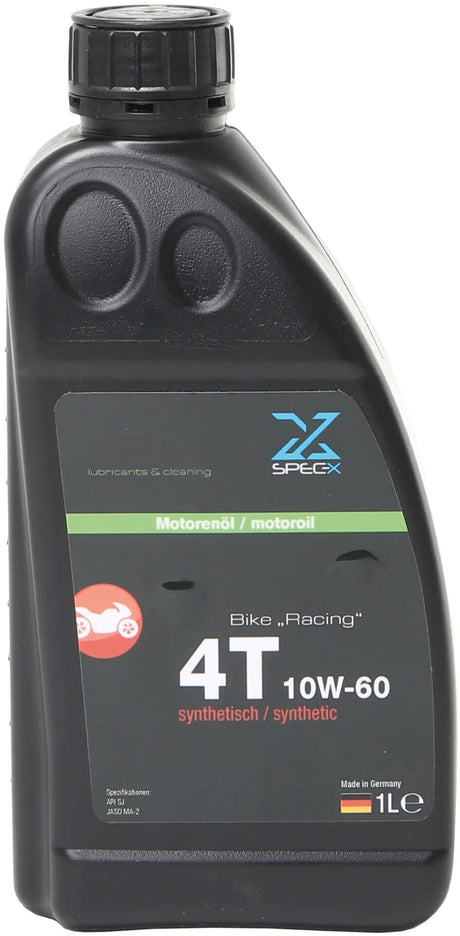 Spec-x motoroliecykel 4t racermotorolie 4t 10w-60 raci 1l cykel