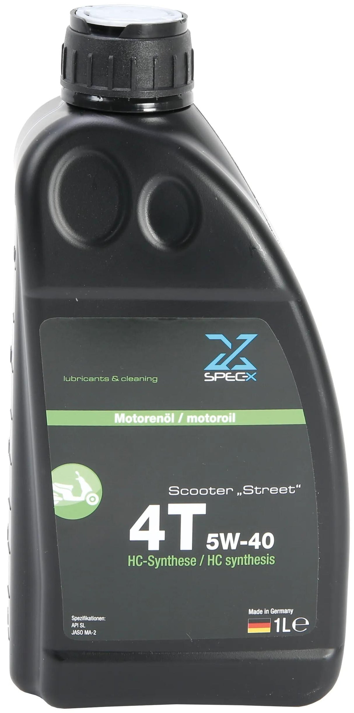 Spec-x motorolie scooter 4t gademotorolie 4t 5w-40 1l scooter