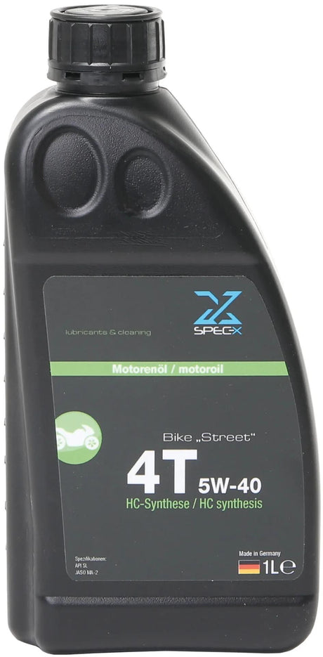 Spec-x motoroliecykel 4t street motorolie 4t 5w-40 stree 1l cykel