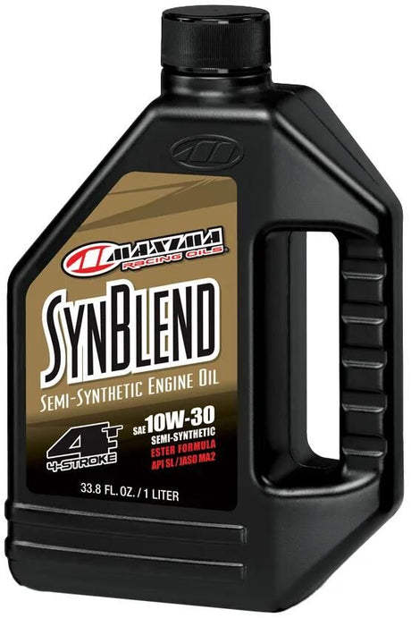Maxima racerolier motorolie syn blend ester 4t motorolie maxima syn blend ester 4t 10w-30 1l