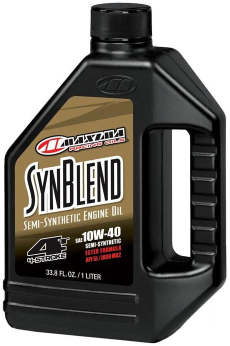Maxima racerolie motorolie syn blend ester 4t motorolie maxima syn blend ester 4t 10w-40 1l