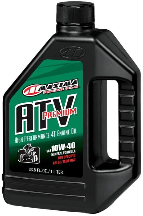 Maxima racerolie motoröl atv premium 4t motorolie maxima atv premium 4t 10w-40 1l