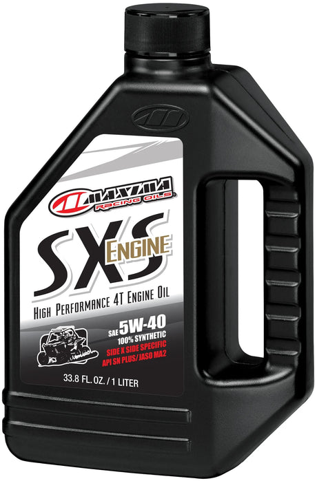 Maxima racerolie motorolie sxs motor fuldsyntetisk motorolie maxima sxs fuldsynt. 5w-40 1l