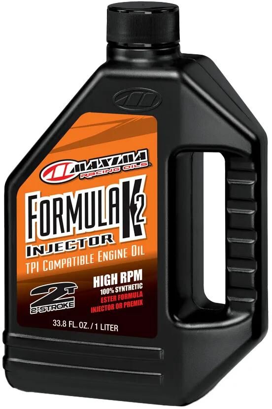 Maxima racing olier motorolie formel k2 injektor 100% syntetisk motorolie maxima formel k2 100% syn. 1 l