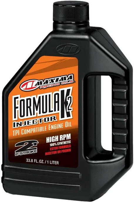 Maxima racing olier motorolie formel k2 injektor 100% syntetisk motorolie maxima formel k2 100% syn. 1 l