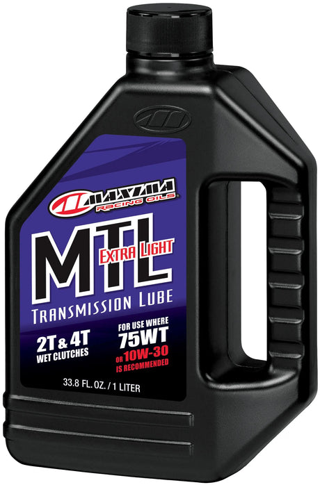 Maxima racing oils getriebeöl mtl-xl 2-takts transmission 75wt trans. olie maxima mtl-xl 2-takts 75wt 1l