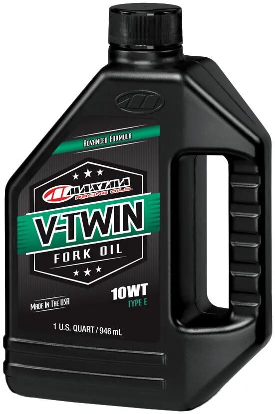 Maxima racing oils gabelöl v-twin gaffel olie gaffel olier 10w maxima 946ml v-twin