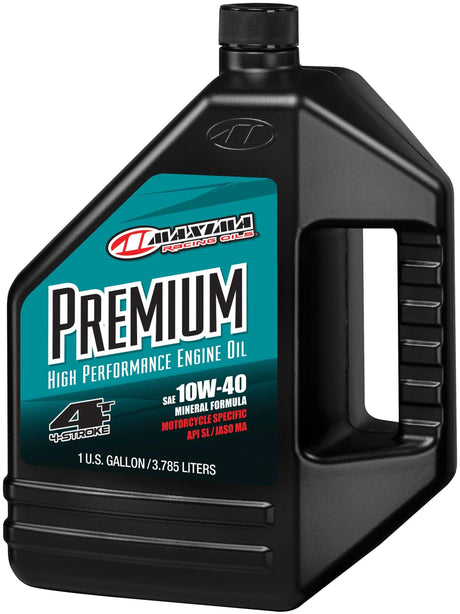 Maxima racerolie motoröl premium 4t motorolie 4t 10w-40 maxima 3.785l premium