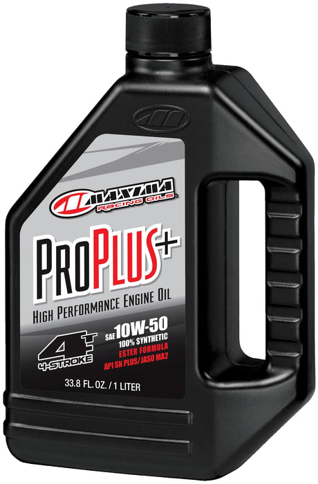 Maxima racing olier motoröl pro plus+ 4t motorolie 4t 10w-50 maxima 1l pro plus
