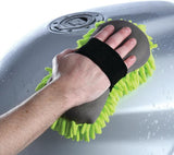 Oxford microcell svamp skum mikrofiber grøn