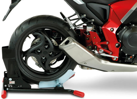 Acebikes forhjul standard steadystand motorcykelstativ mod. 180 steady state