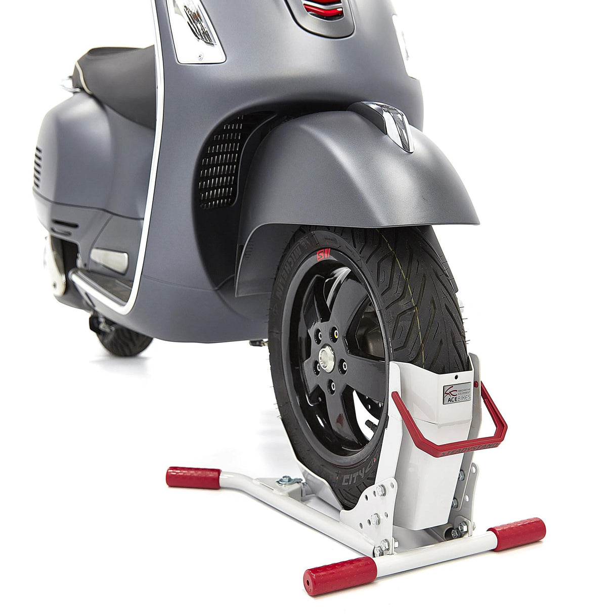 Acebikes vorderradständer steadystand scooter motorcykel stativ mod.260 steadyst. scooter
