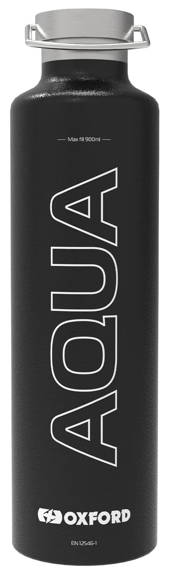 Oxford vandflaske sort 1l
