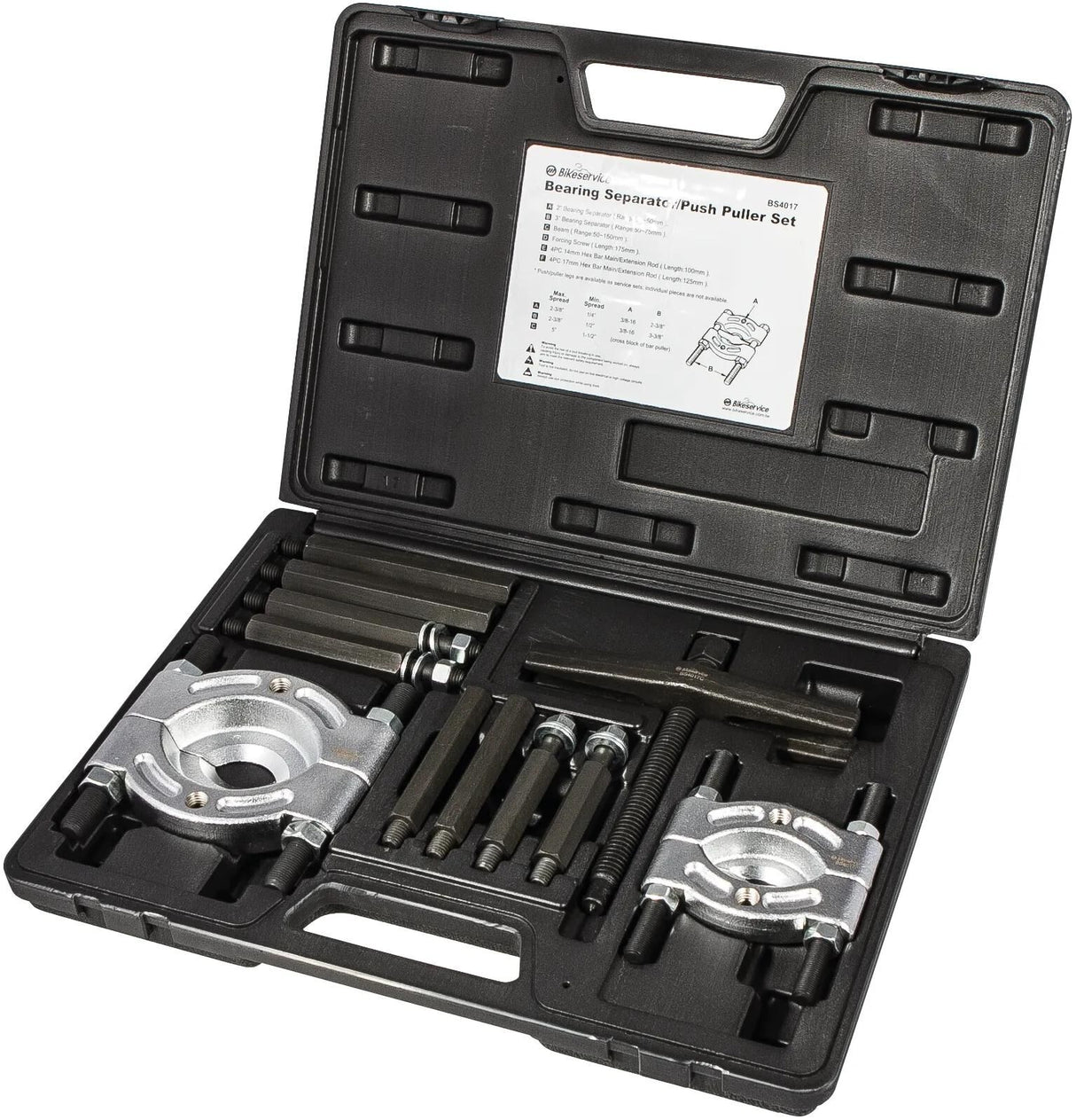 Bikeservice abziehersatz fradrag uni bst 11tlg