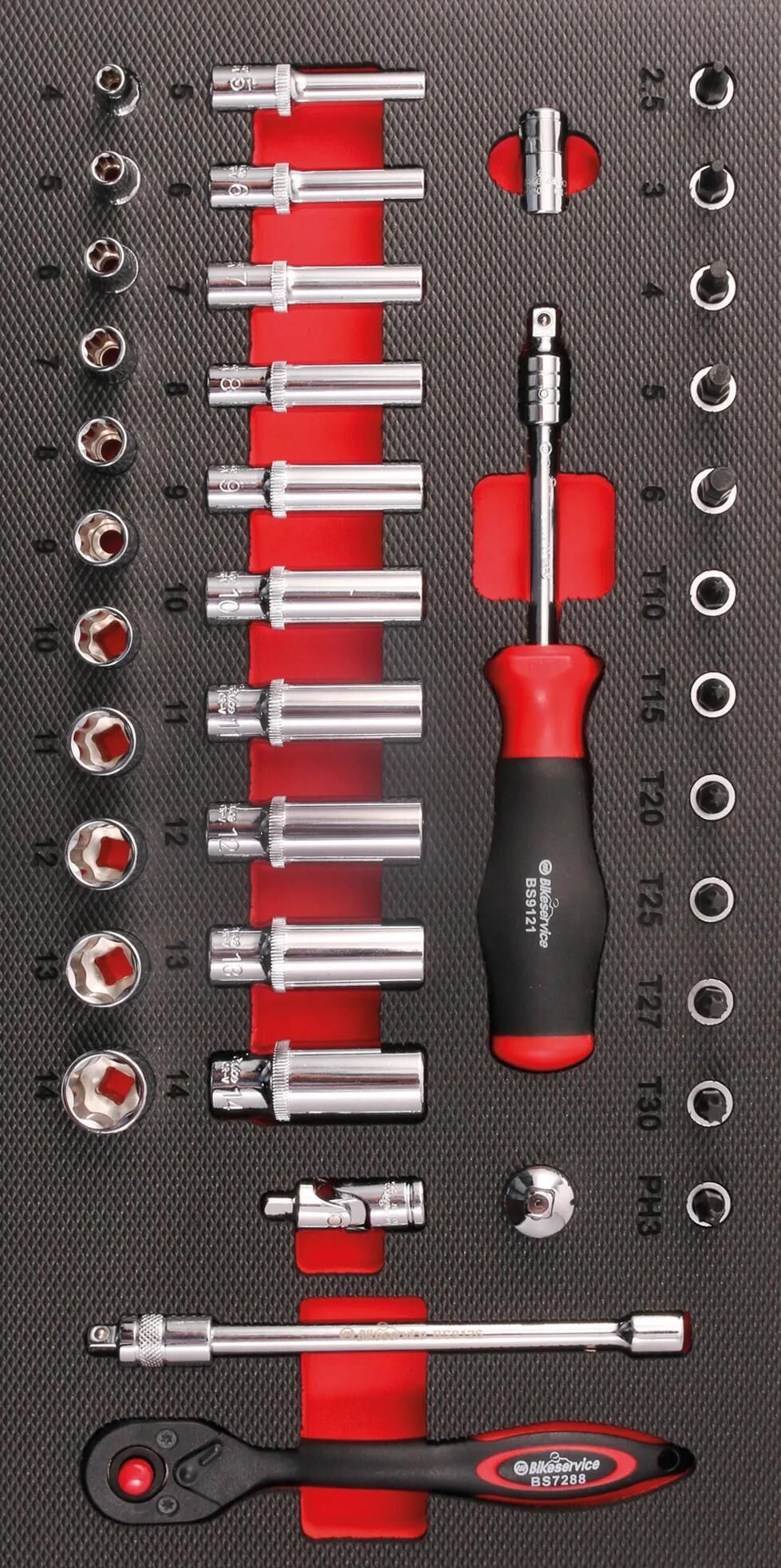 Bikeservice modul indlæg stik-og-stik modul inl bst pc-schlein 1 4 39tlg
