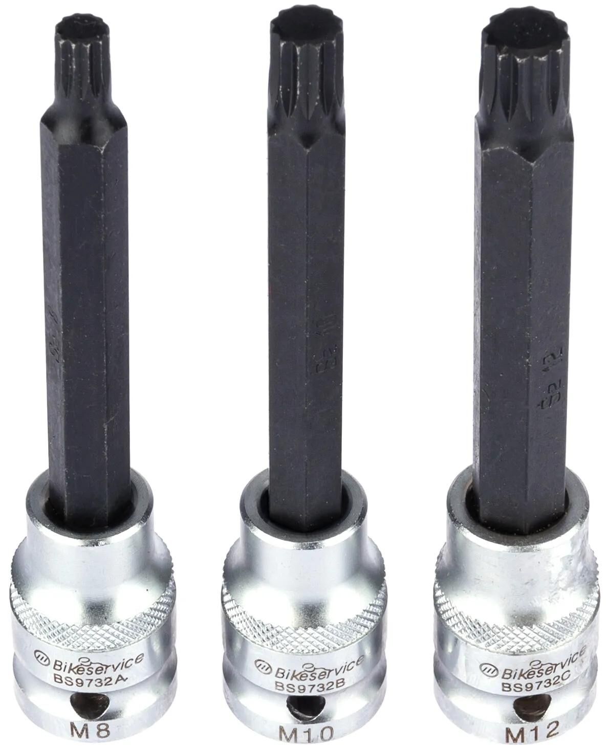 Bikeservice schraubendrehereinsatz stkschlein stossdaemp bst spline 1 2 3 stk.