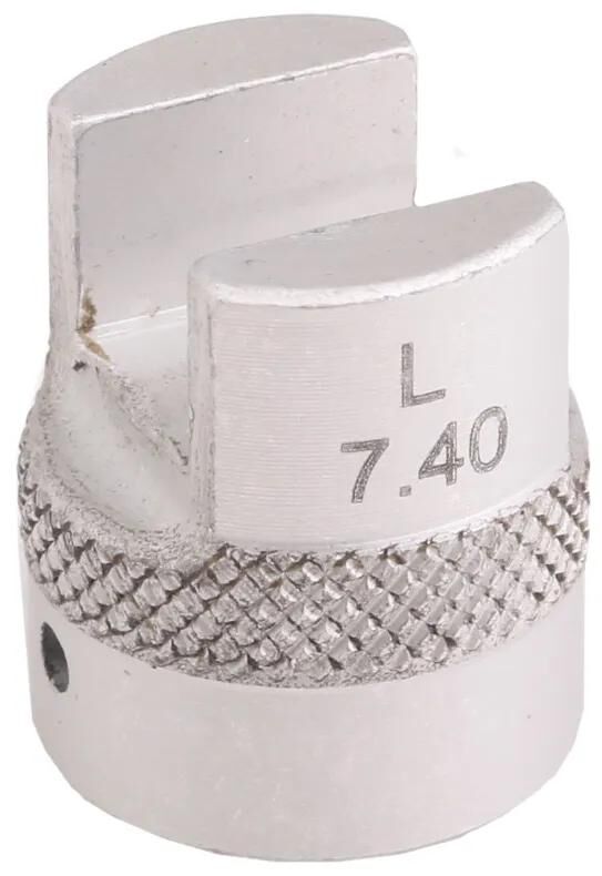Cykelservice adapter adapter bst aluminium 7,4 mm f bs5502