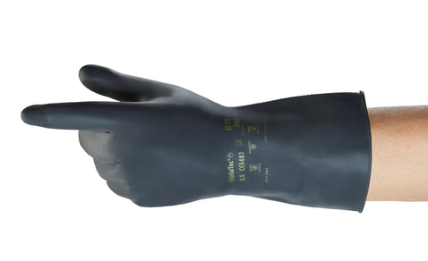 Ansell produkter handske alphatec 87 118 naturgummi størrelse xl 9 5