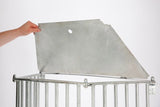 Abi produkter hø rack slowfeed plus galvaniseret foderbesparende rack
