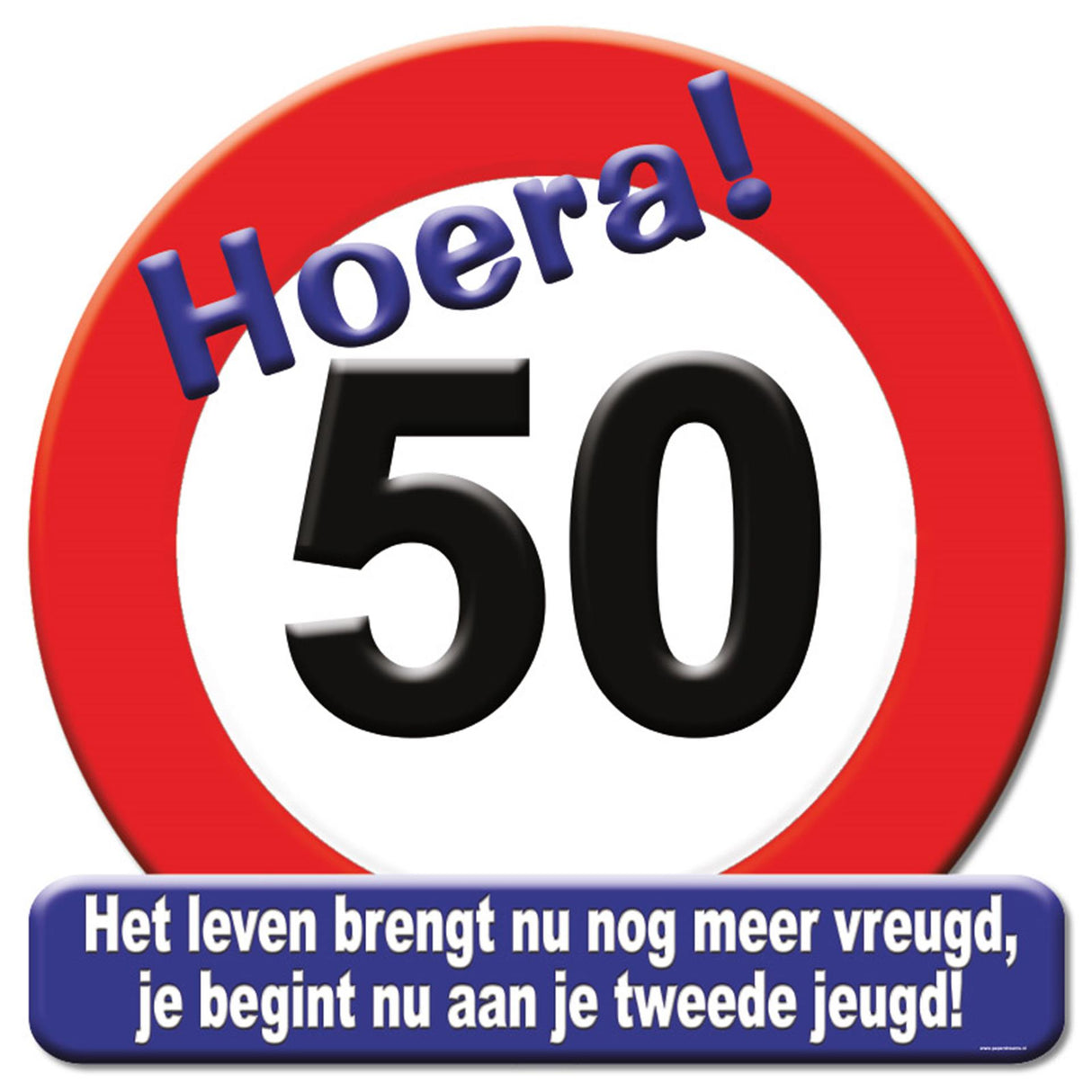 Paperdreams hyldest skjold vejskilt - 50 år