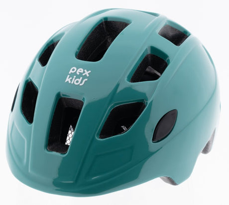 Pexkids kinderhelm in-mold 52-56cm turquoise