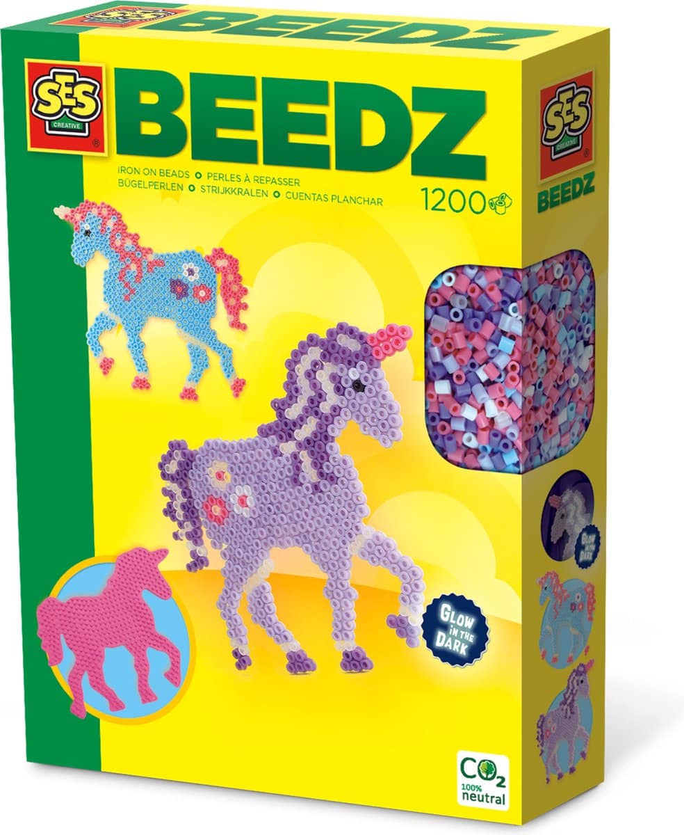 Ses beedz jern-på perler fantasy hest