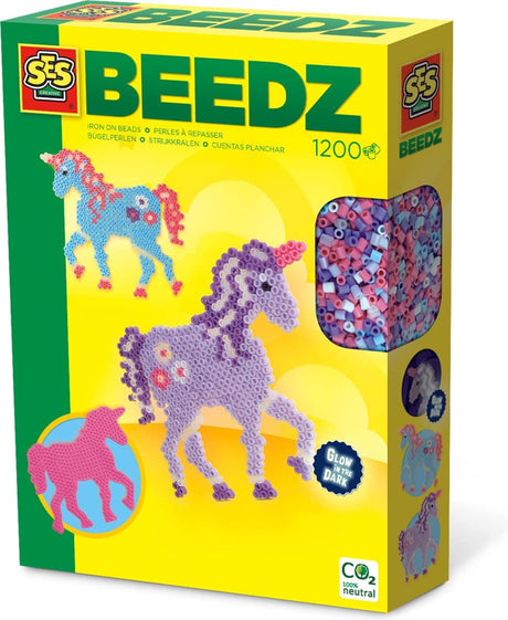 Ses beedz jern-på perler fantasy hest