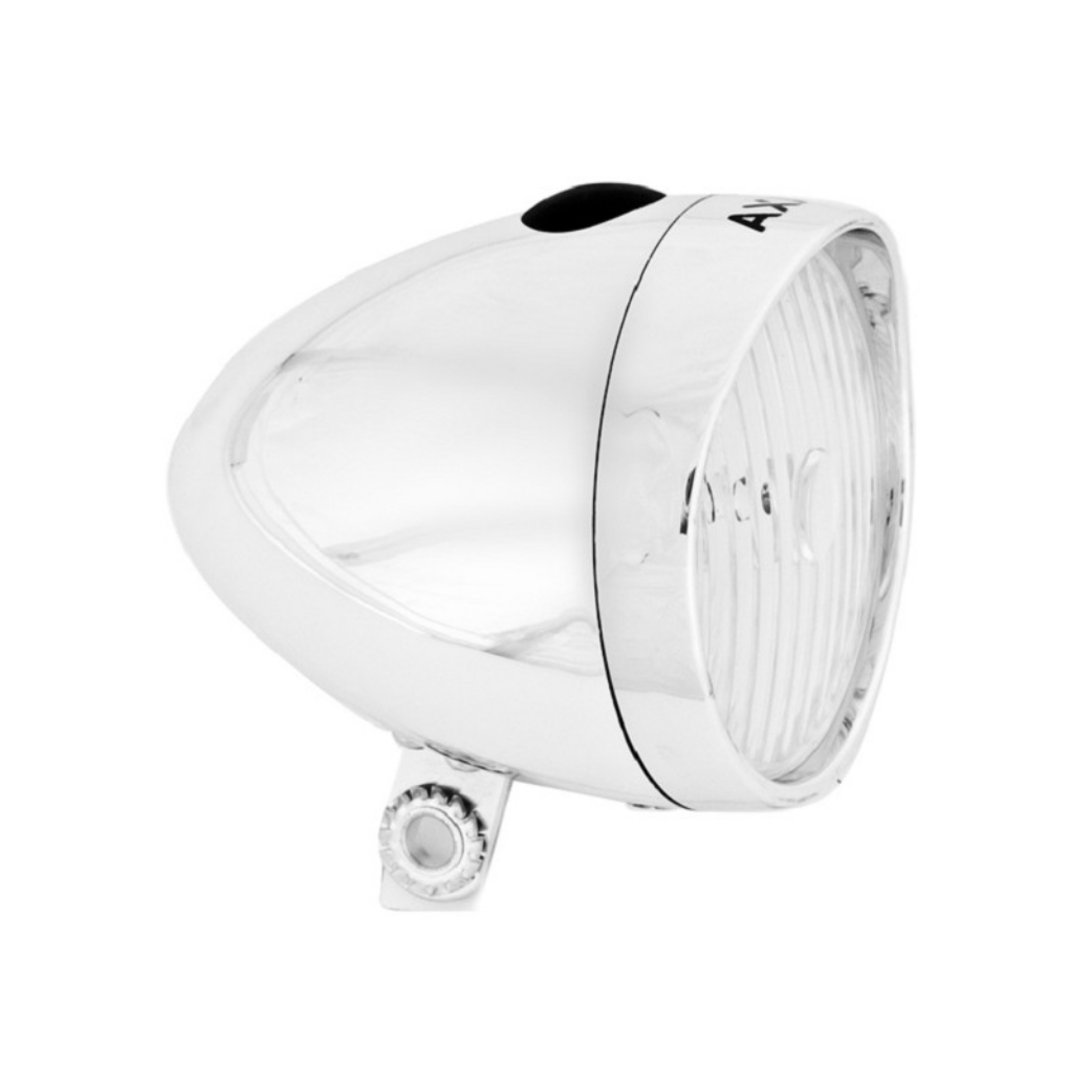 Axa Classic LED -forlygter sølv inkl. Batterier (værkstedemballage)