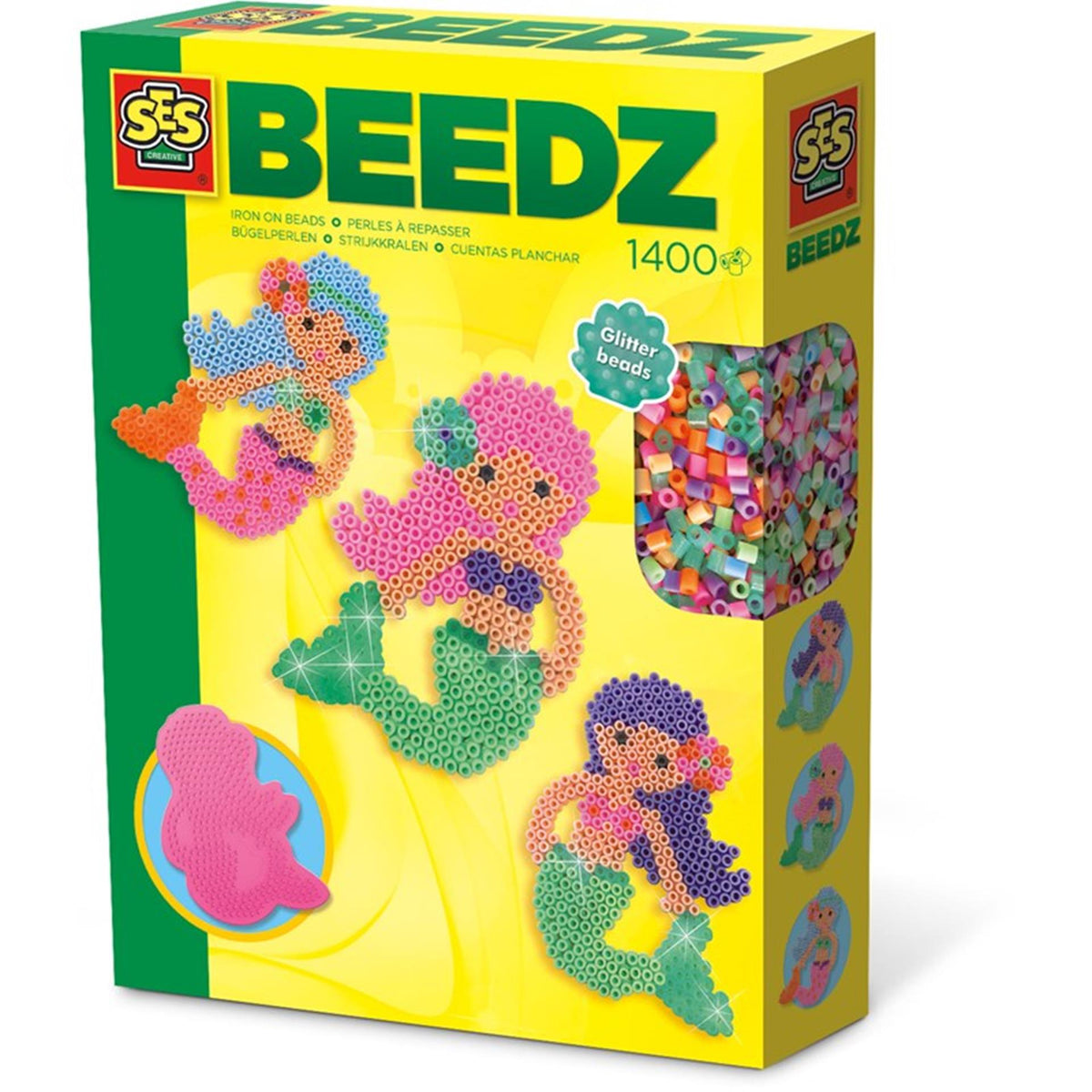 Ses beedz - jern-på perler havfrue